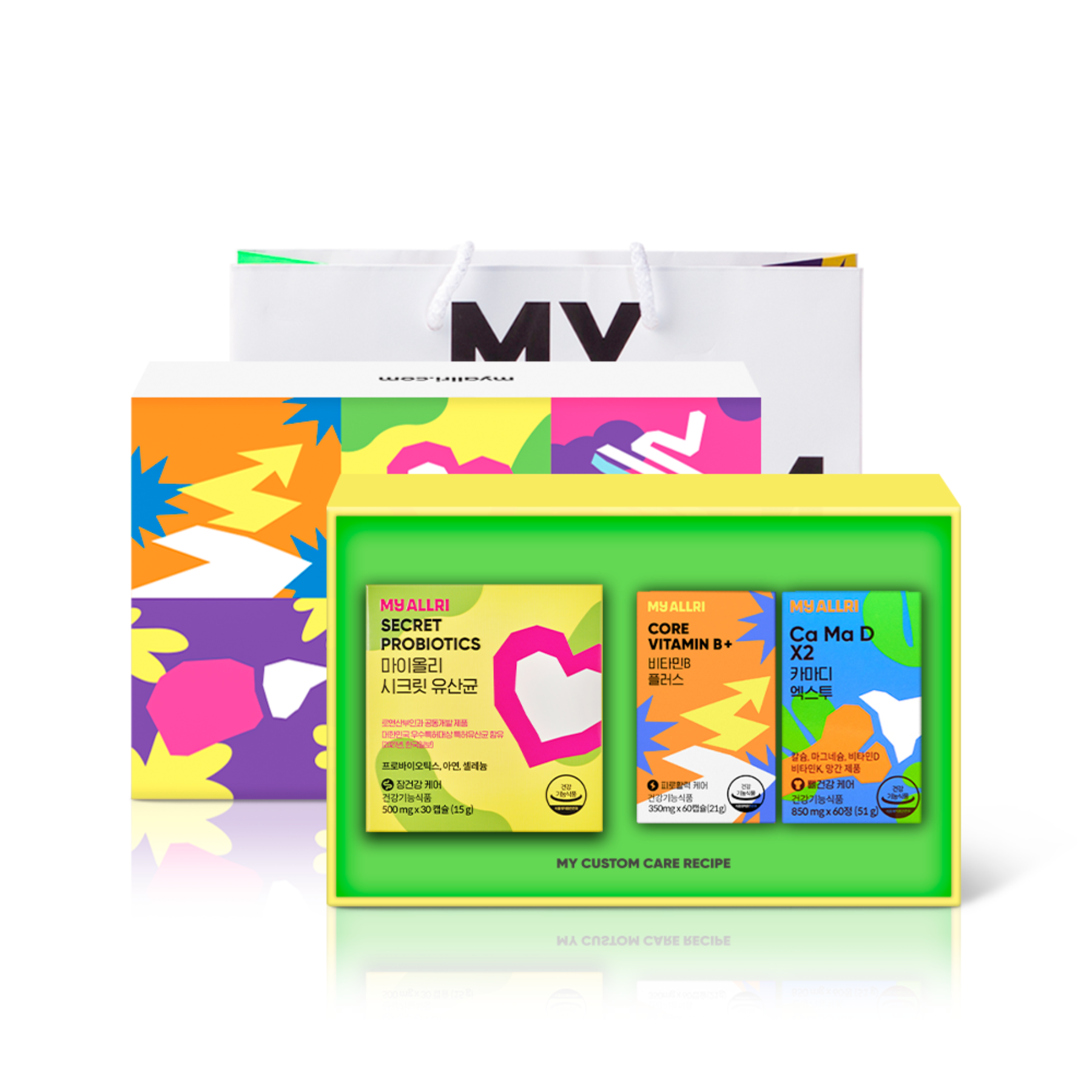 ★20%★ B Set / Vaginal Lactobacillus + Vitamin B + Kamadi + Gift Wrapping + Shopping Bag Set