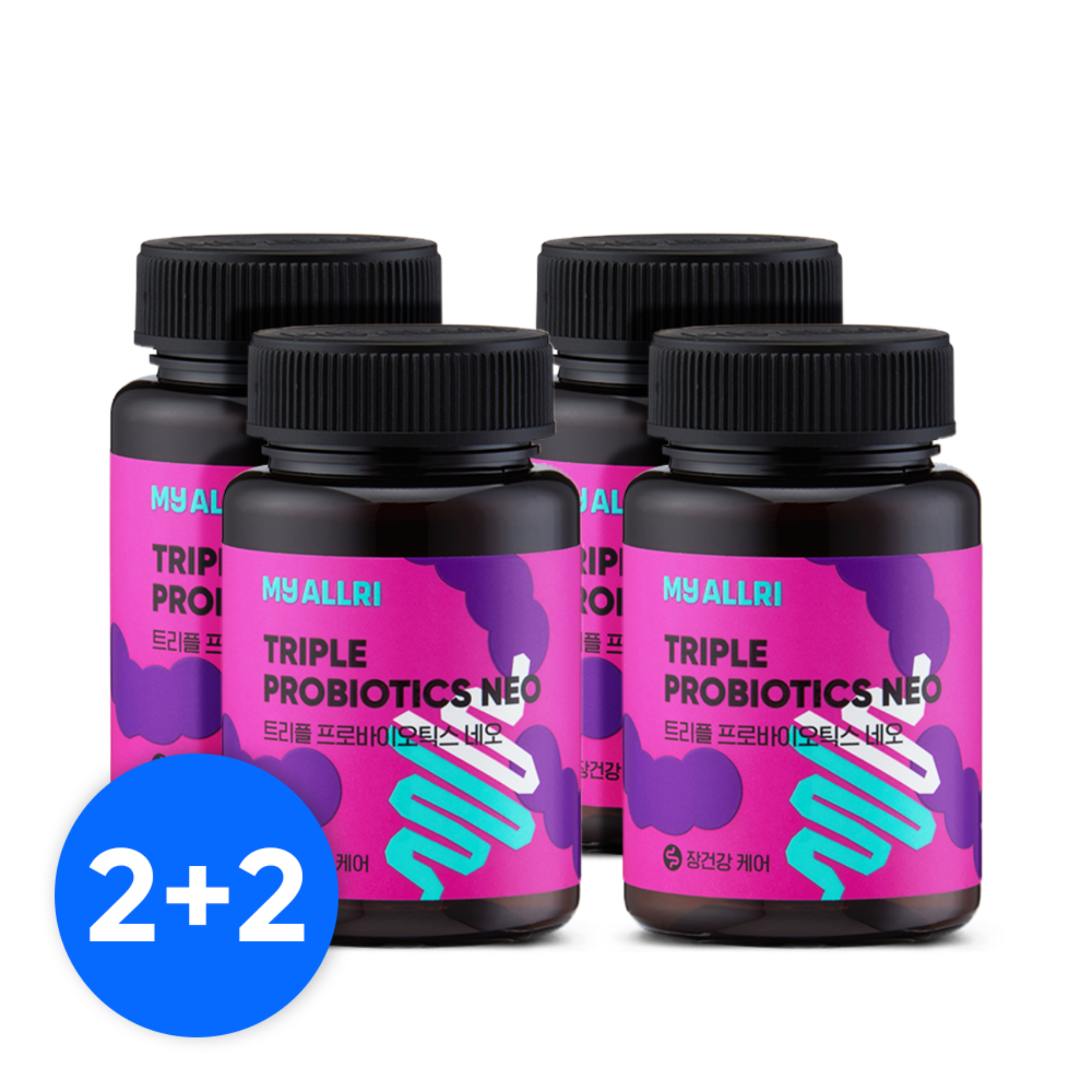 [2+2] Triple Probiotics Neo 1ea for 2 months (total 8 months&#039; supply)