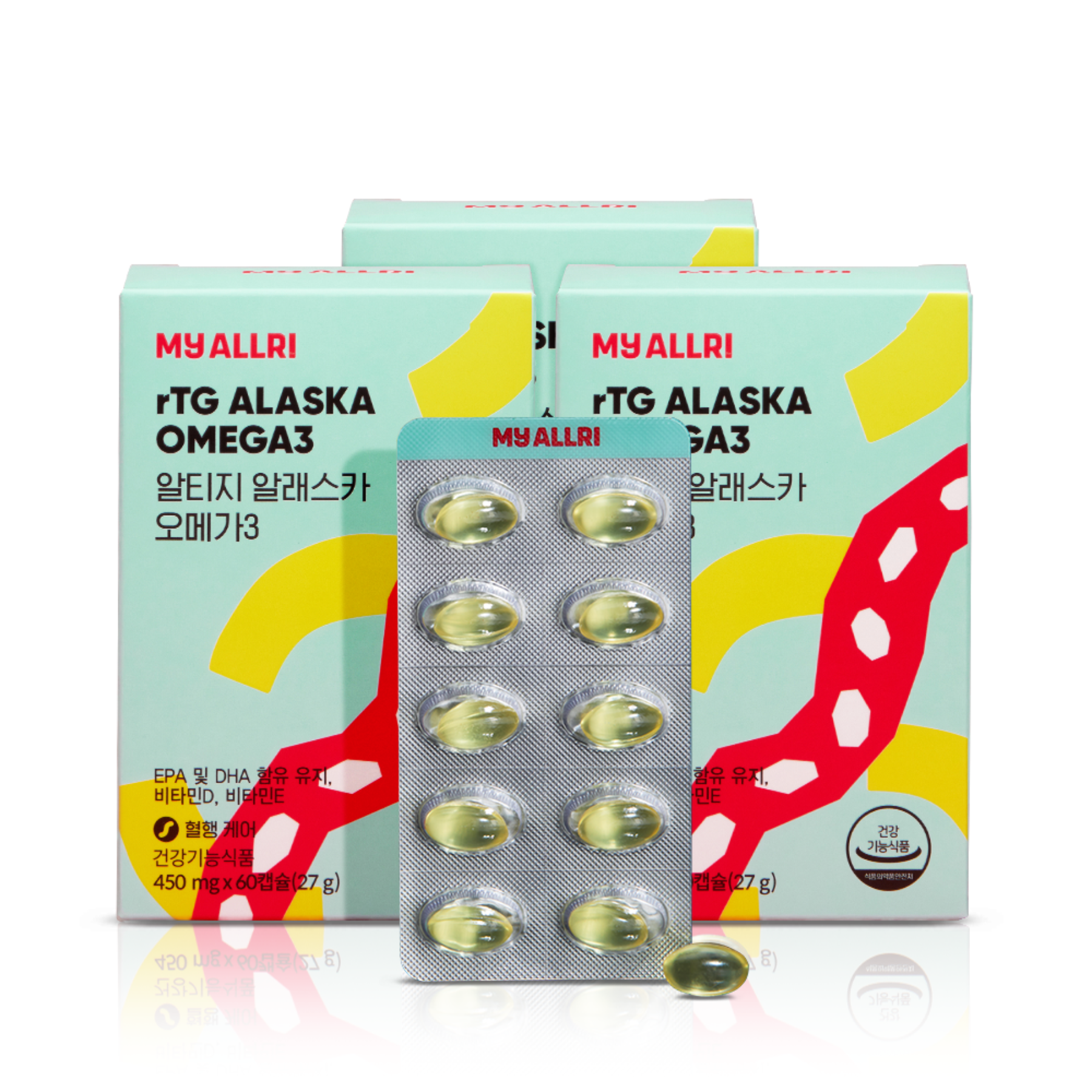 [15%] Altige Alaska Omega 3 3ea, 3 months of supply