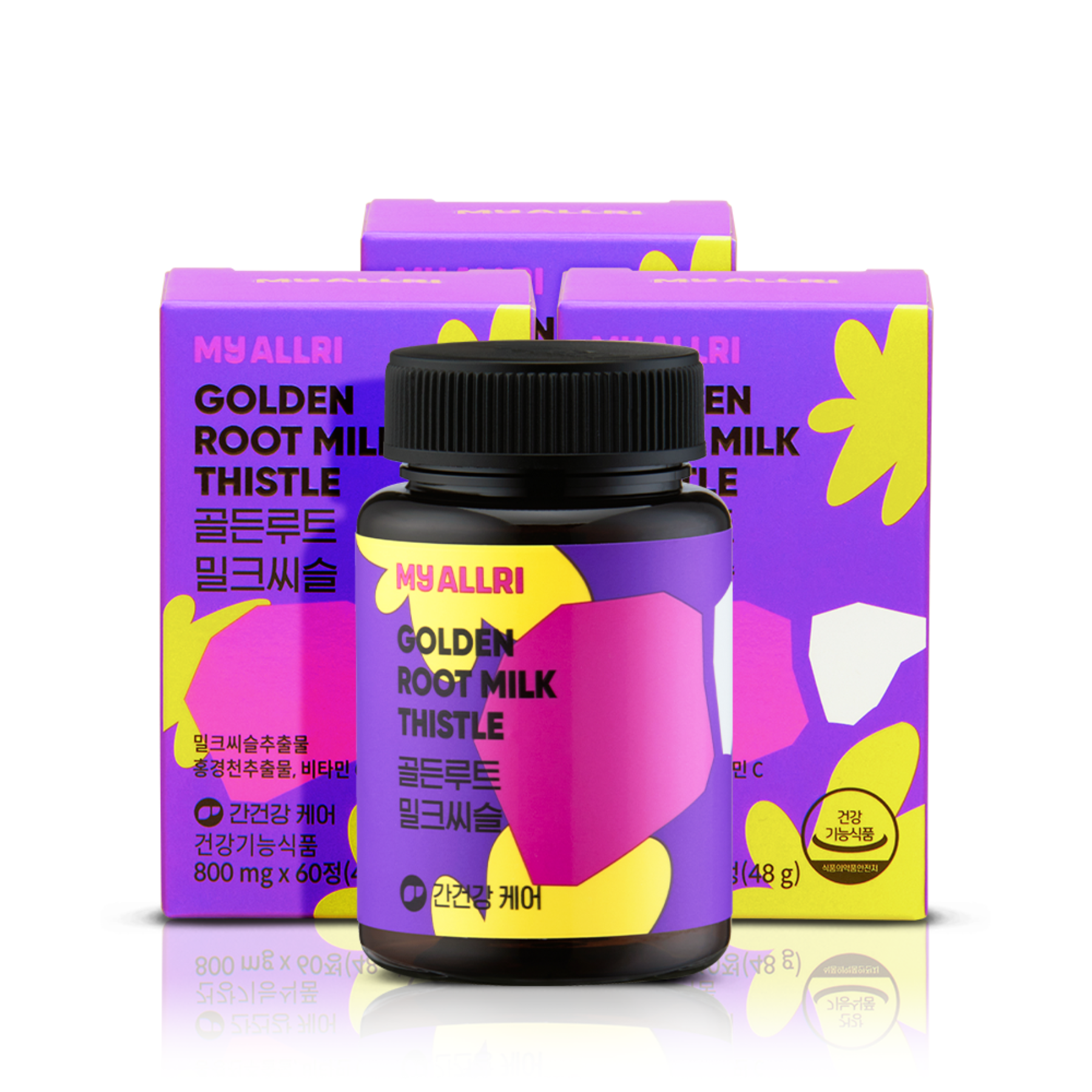 [15%] Golden Root Milk Thistle 3ea (6 months&#039; supply)